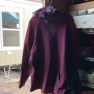 Nike Maroon Half-Zip Pullover